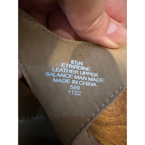 Earth Origins Birdine Leather Fisherman Sandal Taupe 8.5N NWT Summer Comfort - Picture 11 of 11